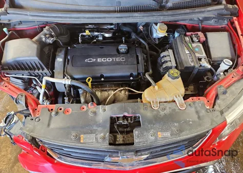 2017 Chevrolet Sonic Lt from USA, damaged, VIN 1G1JD5SH4H4126061